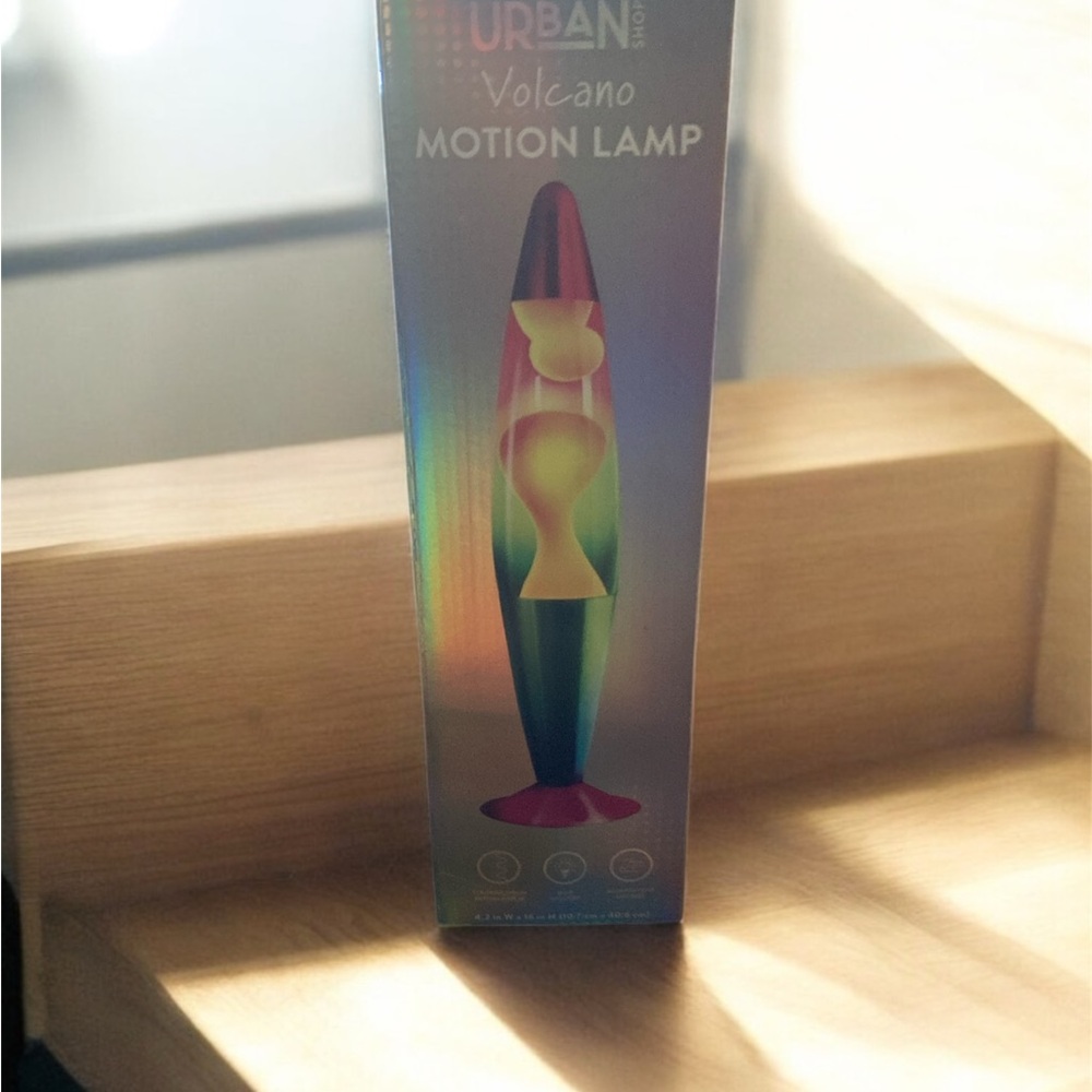 Urban Outfitters Volcano Motion Lamp - Multicolor